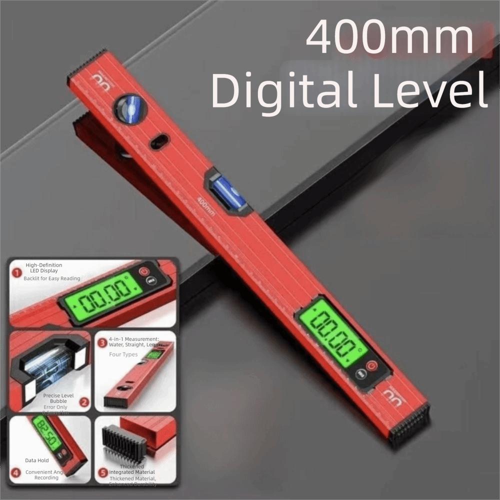 Aluminum Zinc Zinc Alloy Digital Level Ruler 30/40/50/60/80/100cm Angle Finder  Slope Measuring