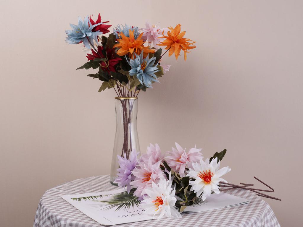 Artificial Flower Silk Single Flower Wedding Beautiful plant  for Room Home Christmas Decoration 70cm/27.55inch