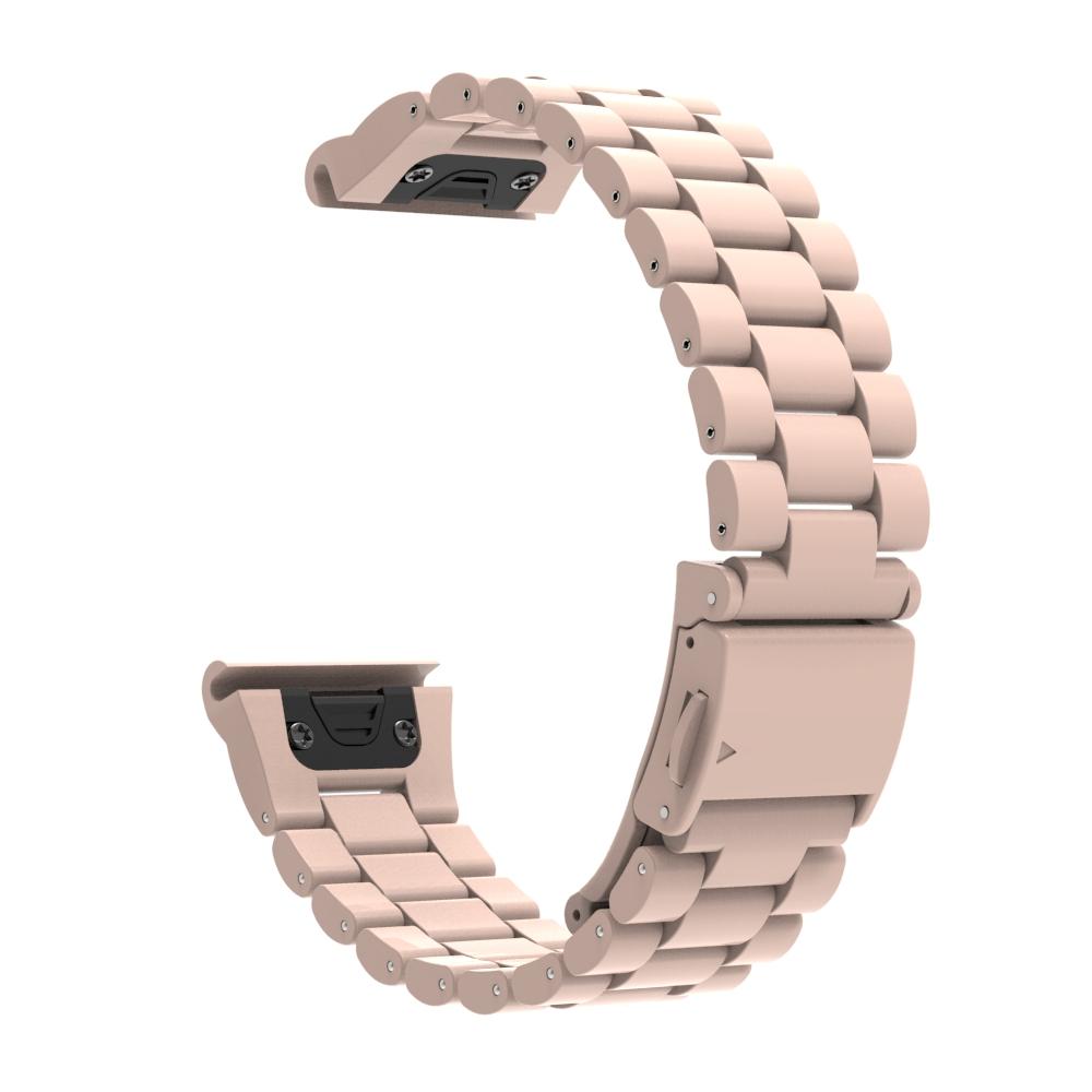 26mm Watch Band for Garmin Fenix 8 51mm/Enduro 3/Enduro 2 Plastic 3-Bead Wrist Strap