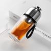 Magnetic Tea Infuser Double-Wall Glass Mug