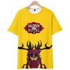 Hazbin Hotel Anime Women Men's T-shirts Cartoon Printed O-Neck Oversized Short Sleeves Fashion Mens Clothing Streetwear