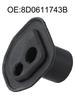 8D0611743B Rubber Brake Vacuum Connector Compatible With For Passat B5