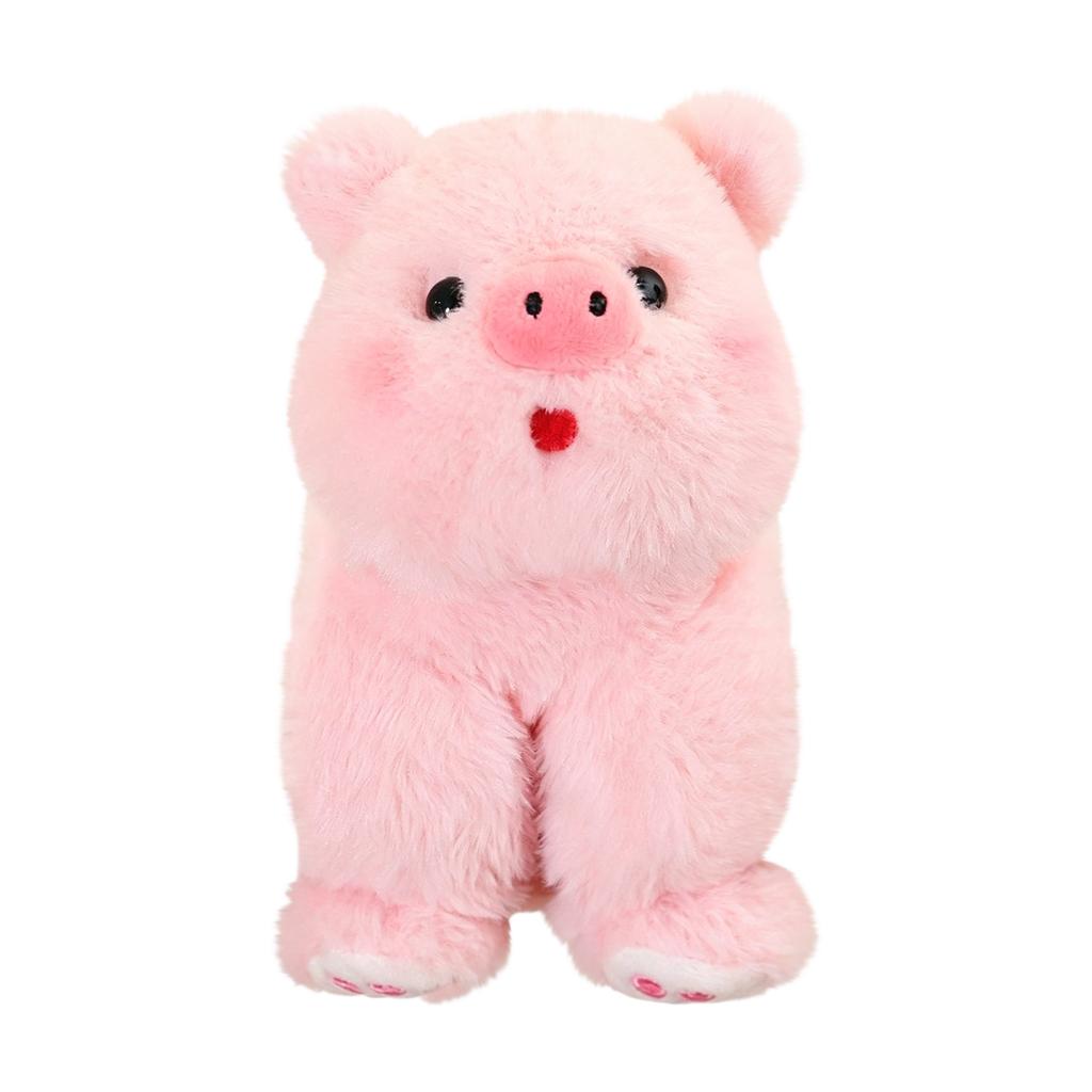 Plush Stuffed Animal Toy Soft Plushie Sitting Lion Figure Decorative Doll for Kids and Collectors