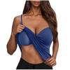 Women's Fashion Solid Color Camisole with Built-in Bra