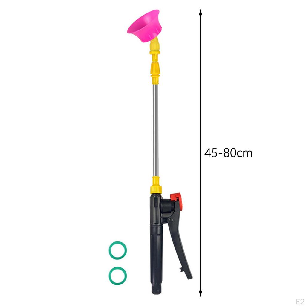 Adjustable Garden Sprayer Extension Pole for Outdoor Plant Care