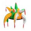 Tentacle Shaped Clown Joker Caps Cool Colourful Carnival Party Hat Clown Hat  Men Women