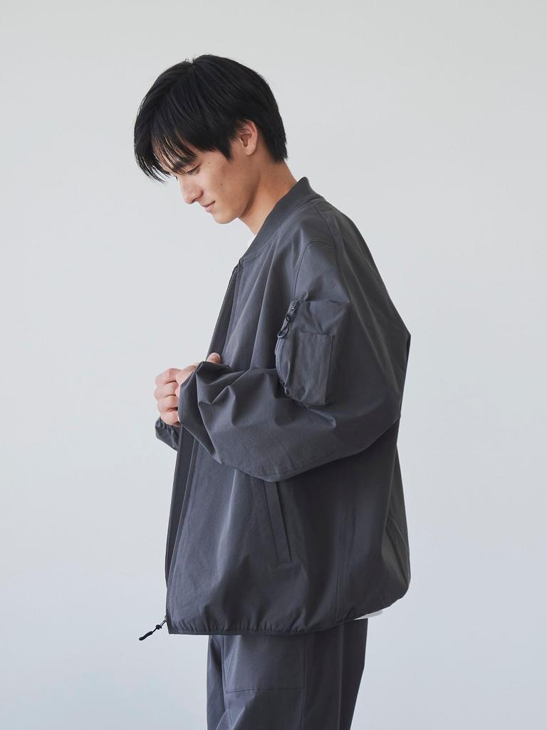 Cohen Hiker Tech Blouson [Wrinkle-Resistant/Stretch/Water-Repellent/Washable] 75606000003 2990 DK.BROWN(29) XL