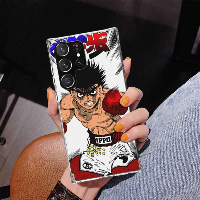 Hajime No Ippo Comics Handyhülle für Samsung Galaxy S26 S25 Edge S23 S24 Ultra S22 Plus S21 S20 FE Einzigartige Hülle Weiches Coque Galax
