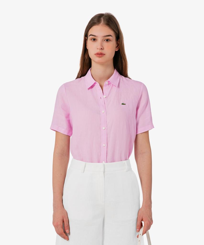 LACOSTE Women'S New Regular Short Sleeve Shirt Cf139E-56G Z4H