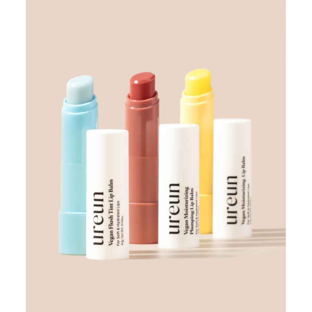 Ureun Vegan Lip Balm Set Of 2 4.1g