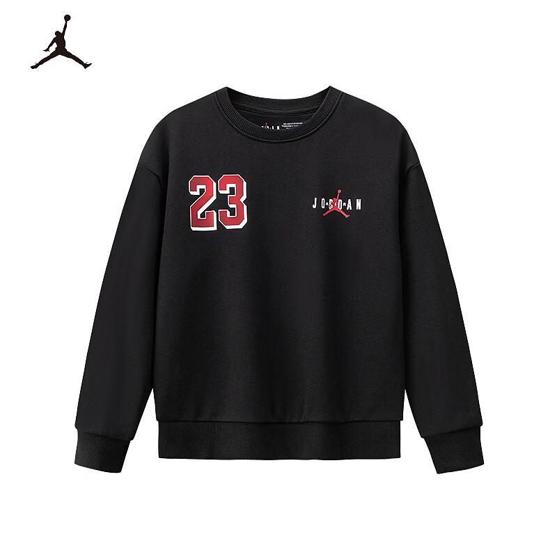 

Детская хлопковая толстовка с круглым вырезом Jordan AJ 100% хлопок S