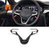 Carbon Für VW Volkswagen Variante Polo Golf Passat Taigo Teramont Atlas Taigun Multivan Auto Lenkrad Schalter Deco Rahmen