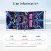 Monster Truck Theme Beach Towel Personalized Custom Name & Text Soft Quick Dry Beach Towel for Swimming Travel