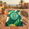 Telo Mare in Microfibra con Stampa Sporting CP FC Asciugatura Rapida Assorbente Grande per Spiaggia Nuoto Viaggio