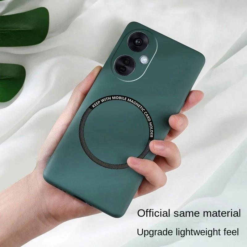 Luxury Magnetic Wireless Charge For Magsafe Case for Oneplus 12 Nord Ce 2 3 Lite 9 8 10 Pro 10T 11 Shockproof Soft Bumper Cover