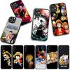 Luffy Roronoa Zoro One Pieces Sanji Phone Cover for Apple iPhone 17 16 11 Pro XS Max XR 6 7 8 Plus 16E SE 2020 Air 5 SE2 Case