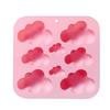 3D Clouds Shaped Silicone Flexible Food Grade Mould Clay Resin Ceramics Candy Fondant Candy Chocolate Soap Mould