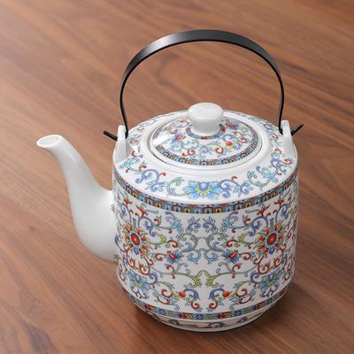 Hochtemperaturbeständige Keramikgriff-Teekanne, chinesische Haushaltsteekanne, Einzelkanne mit großer Kapazität zum Teekochen
