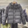 2025 New Product, Autumn/Winter, Solid Color, Short Style, Hooded, Loose, Breadcoat, Thickened, Warm Cotton Coat, Jacket