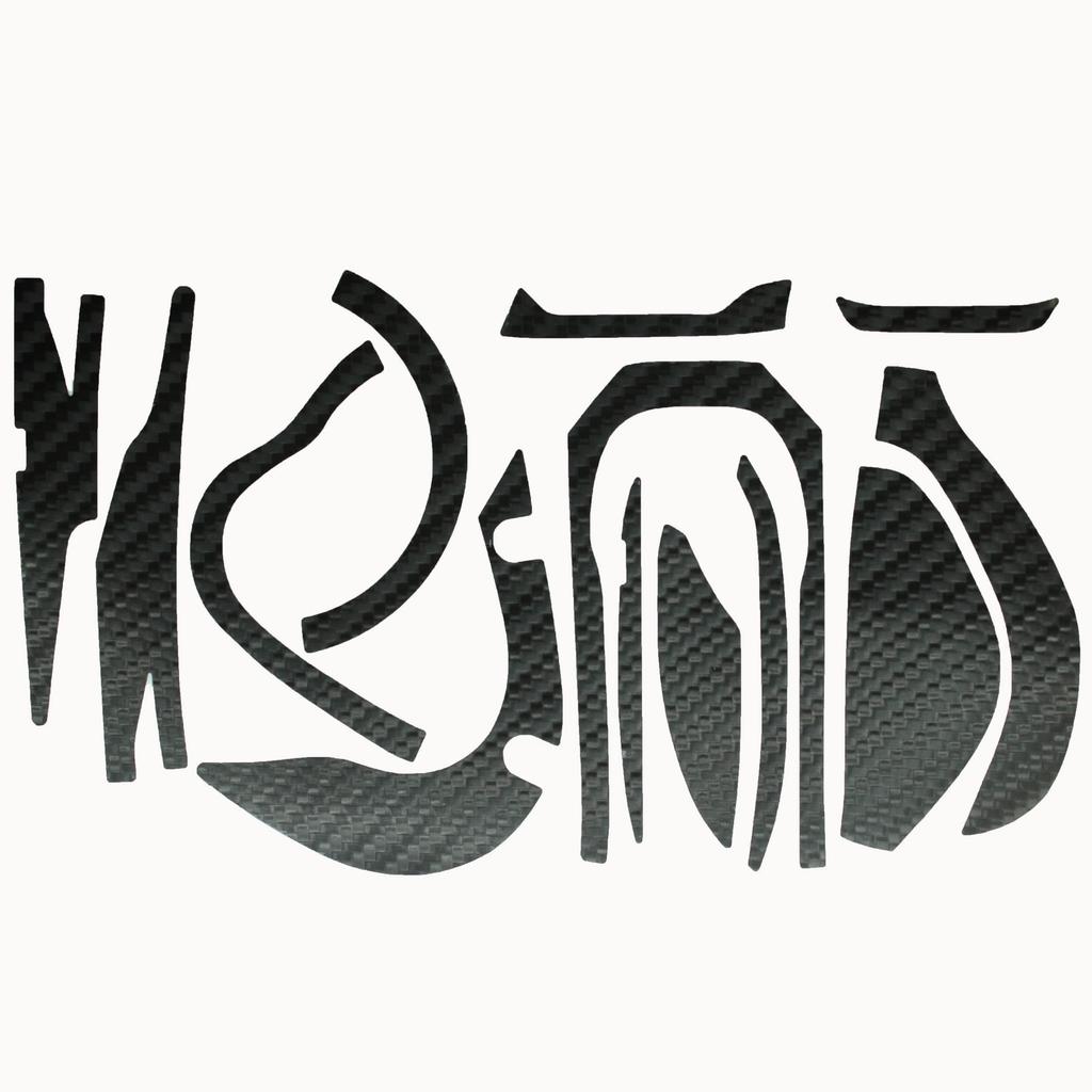 CUSTOM Custom Aufkleber für YOROI 23SLX DC Baitcasting Kratzschutz SEAT.JP Rolle, (Schwarz, Linkshänder)