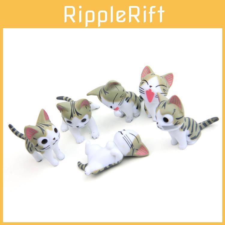 Home Sweet Chis Cute Figurine Set Micro Landscape Decor For Gift Collection And