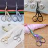Peacock Stork Vintage Sewing Needlework Color Scissors Tailor Embroidery Scissor Crafts DIY Tailoring Fabric Cloth
