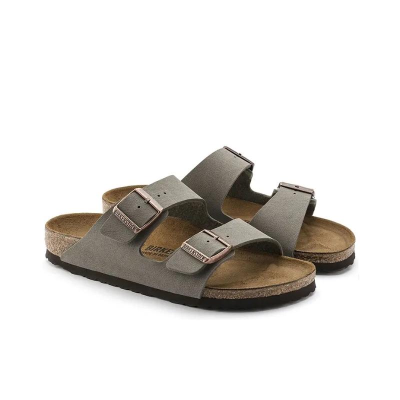 Birkenstock Arizona Unisex Dual-Strap EVA Quick-Dry Slide Sandals Gray 0151211 42