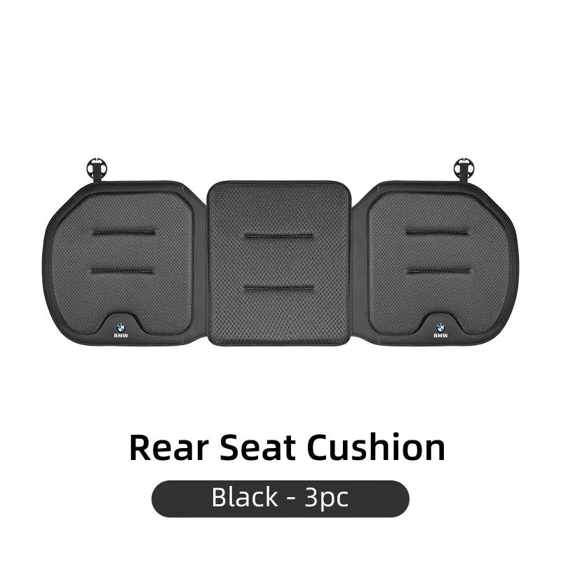 Car Sticker 2025 Hot Car Seat Lumbar Cushion Cover Lce Silk Booster Bushion Four Seasons General Car Interior For BMW E46 E90 E6
