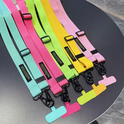 Regulowany smycz na telefon komórkowy zapobiegający upadkowi - Modny pasek crossbody na szyję do użytku na zewnątrz i w podróży