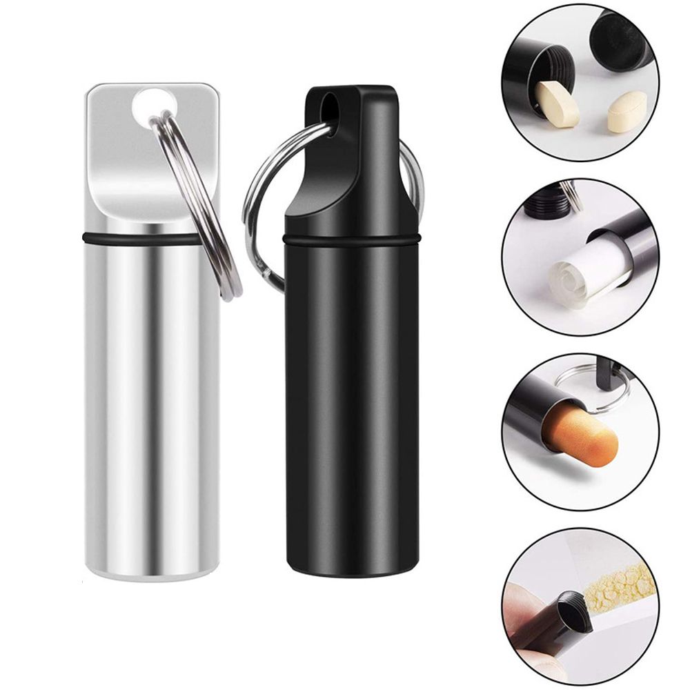Care Tablet Container Outdoor Vitamin Earplugs Box Keychain Pill Case Pill Bottle Pill Storage Box