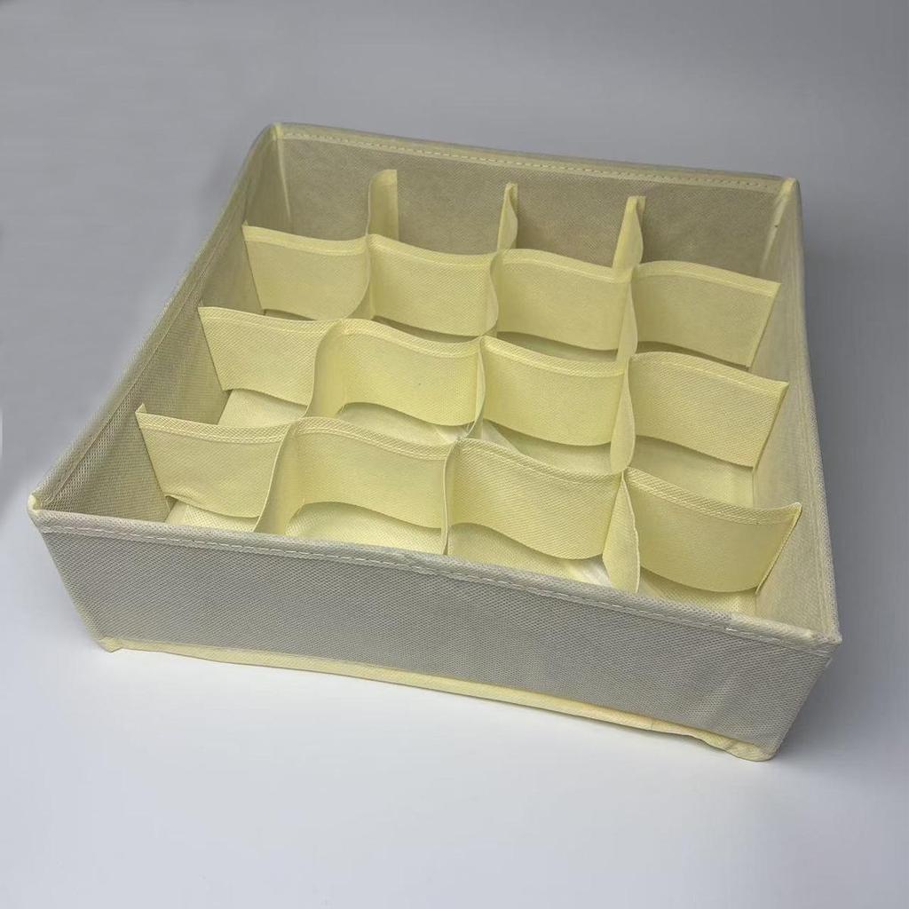 Foldable Underwear & Bra Organizer: 3-in-1 Drawer Box for Panties, Bras & Socks