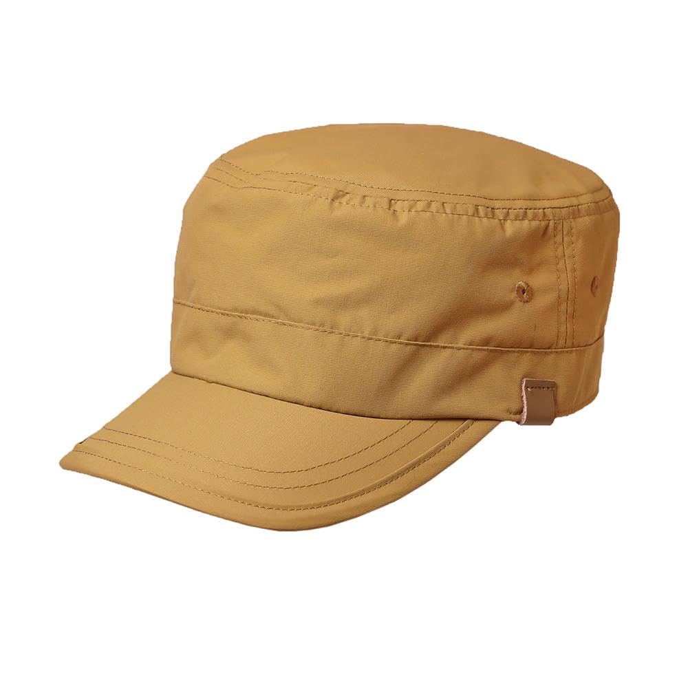 ICHIYON Work Cap with Leather and Large Solid Adjustable Perfect for Outdoor Activities [14+ PLUS] Water-Repellent Tag, Men's Women's, Sizes, Summer,