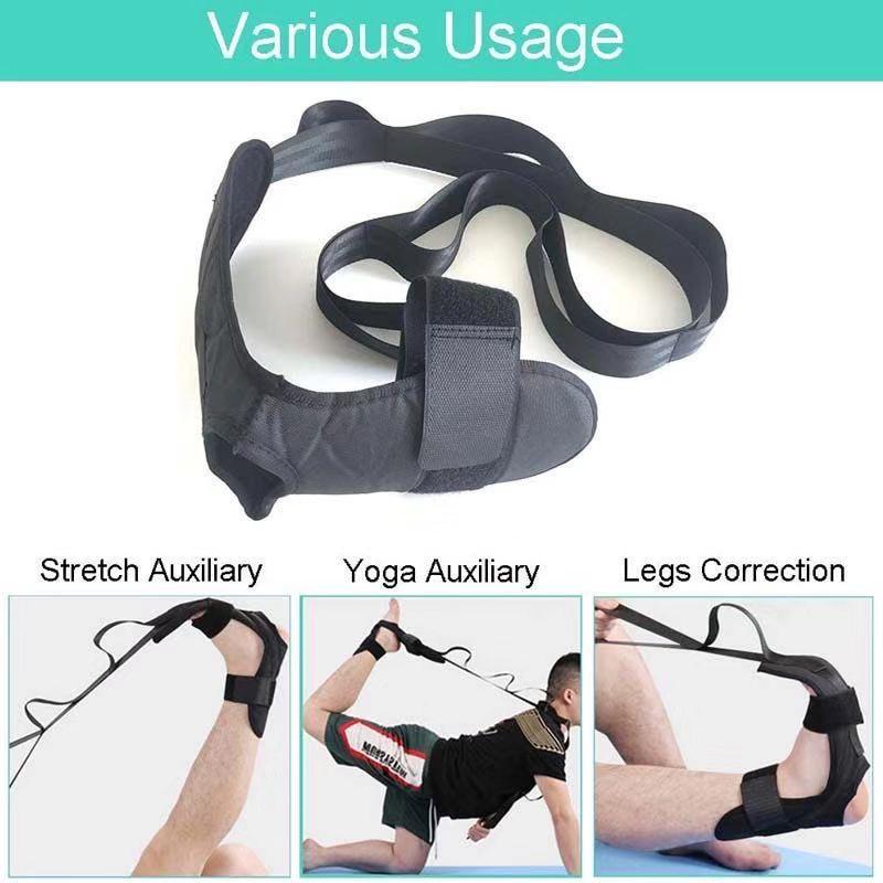 Yoga Adjustable Stretch Strap for Leg and Foot Rehabilitation
