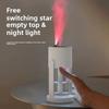 Comforting Starry Sky Projection Humidifier Fine Mist Mini Aromatherapy Machine  Office