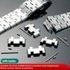 Stainless Steel Lengthened For MAURICE LACROIX AIKON AI6008 AI6038 Original Watch Strap Spliced Band Extended Parts Accessories