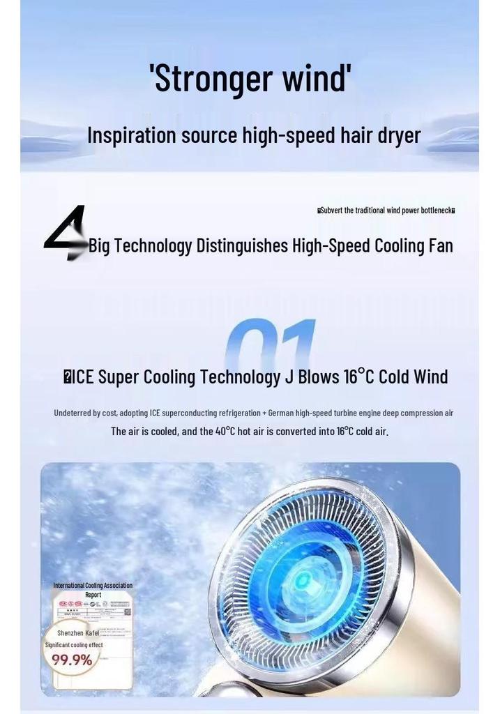 X688 High-Speed Mini Portable Fan with USB Charging and Digital Display