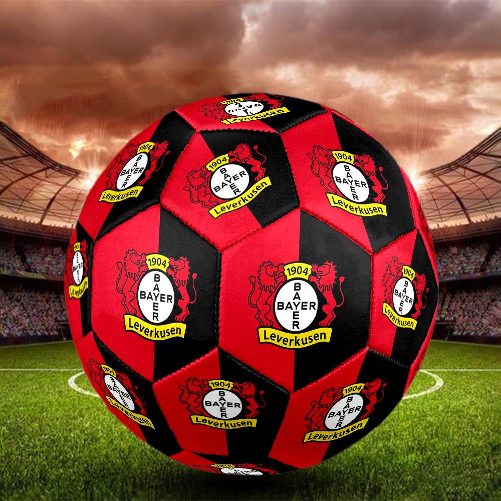 Leverkusen Germany  Indoor Soccer Ball Colorful All Ages Machine Stitched PVC Competition Ready Durable High-Bounce SIZE 5 Football.