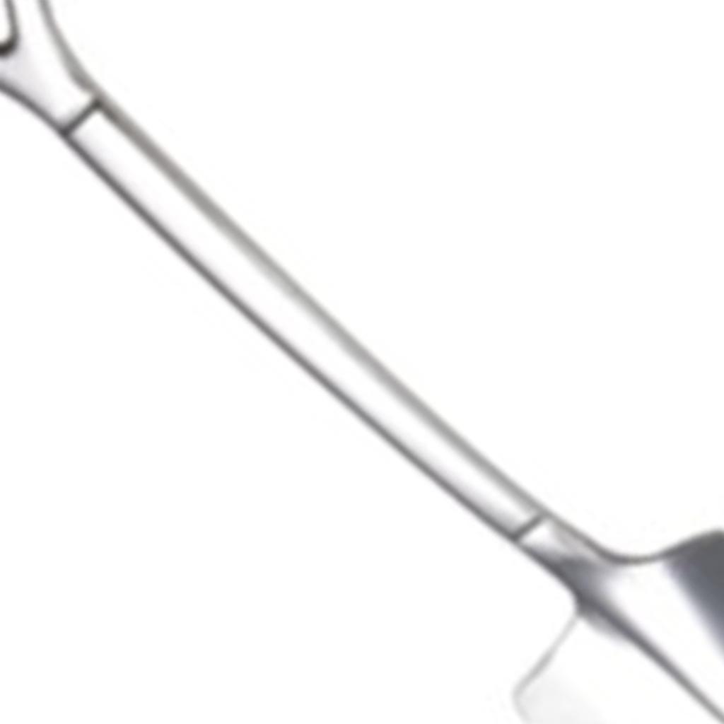 Shovel Spoon Silver Stainless Steel Pointed Shovel Ice Cream Dessert Spoon for Home Outdoor Office