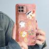 For OPPO Reno4 Lite Reno4 F Phone Case Reno 4 Lite 4F Cover Soft Silicone Cartoon Funda Lovely Panda Flower Printed Coque Casing