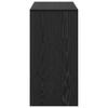 Desk Black Oak Effect 90 x 37.5 x 75 cm