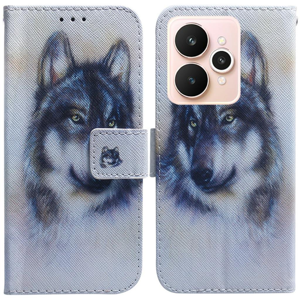 For Realme 15 Pro 5G/15 5G Wallet Case Pattern Print Leather Phone Cover