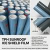 7.5mil TPH PPF Car Sunroof Insulation Film Anti-Heat Anti-UV Scratch Resistant Auto Skylight Protective Film Car Decoration Film