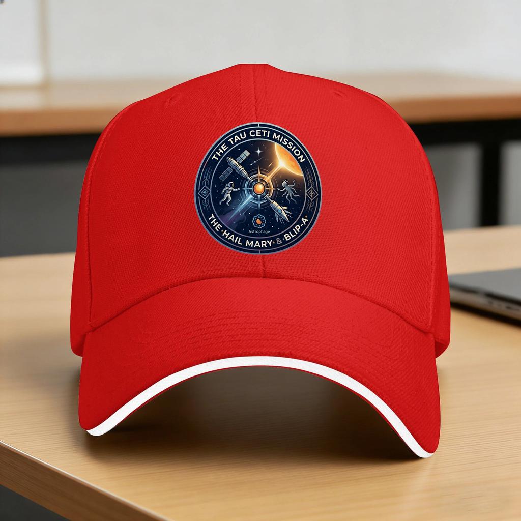 The Tau Ceti Mission Project Hail Mary Sun Baseball Cap Spring y2k Funny Trucker Hat For Couple Women Outdoor Gym Baseball Caps