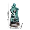 Lover Couple Ceramic Sandalwood Backflow Incense Burner Home Decor Waterfall Incense Burner Valentine's Day Gift