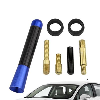 Car Radio Antenna, Car Antenna Replacement | Carbon Fiber Automotive Modified Antenna - 8cm
