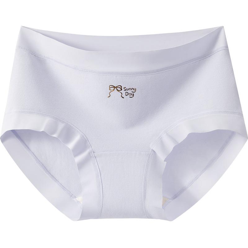 

Big Size Girls Spring and Autumn Simple Pure Color Cotton 10A Extended Crotch Waist Triangle Briefs XXXL синій