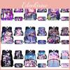 Hunters Kpop Demon Child School Backpack Set Breathable Fabric Students Primary