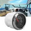 52MM Bootsvoltmeter 9 bis 32V Zeiger-Spannungsmesser mit farbiger Hintergrundbeleuchtung für Wohnmobile Yachten Fischerboote Schiffe
