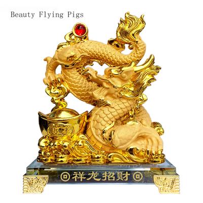 1 STÜCK Harz Sha Jinsheng Xiao Long Ornamente Geschäftsjahrestagungen Weinpartys Geschenke Kunsthandwerk
