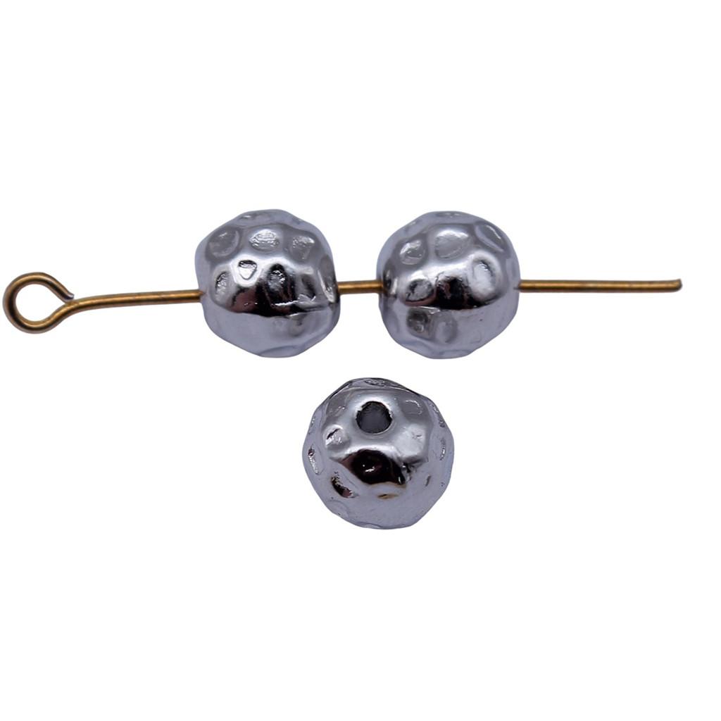Floral Edge Spacer Beads Ornate Metal Small Hole Charms For Bohemian Beading Supplies